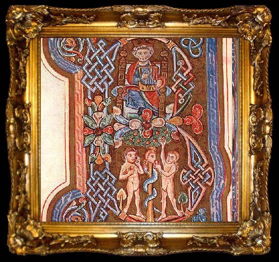 framed  unknow artist Frankish Psalter, ta009-2